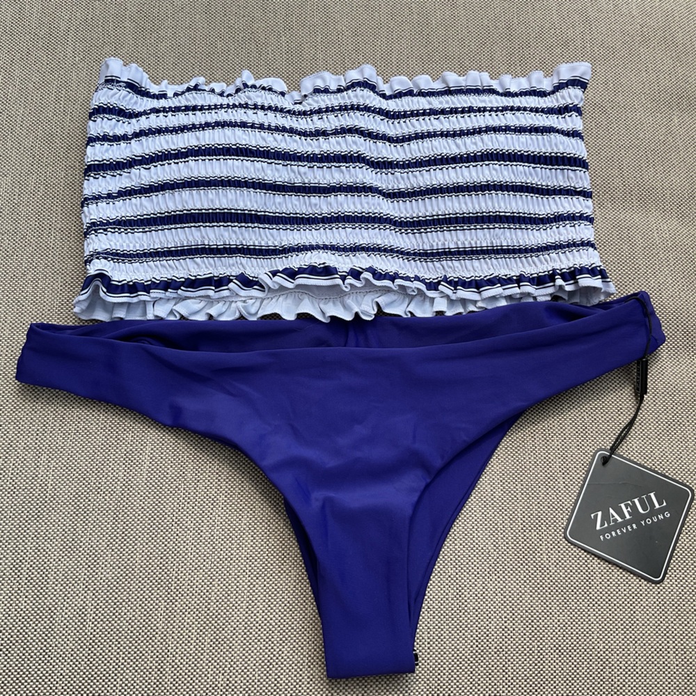 Zaful Vibrant Purple Bikini